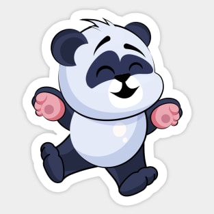 Happy Panda Sticker